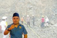 Gambar Ketua KNPI Bone Bolango Opan kidamu Pertanyakan Perkembangan Penyelidikan Insiden Blasting Bendungan Bulango Ulu (Toan)