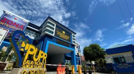 Situasi Depan Kantor BWS Sulawesi II Gorontalo, (Sumber Foto : Page BWS Sulawesi II Gorontalo)