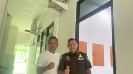 Hengki Maliki Saat Berkoordinasi Dengan Asisten Pidana Militer Kejaksaan Tinggi Sulawesi Utara, (Foto; Dok. Pribadi).