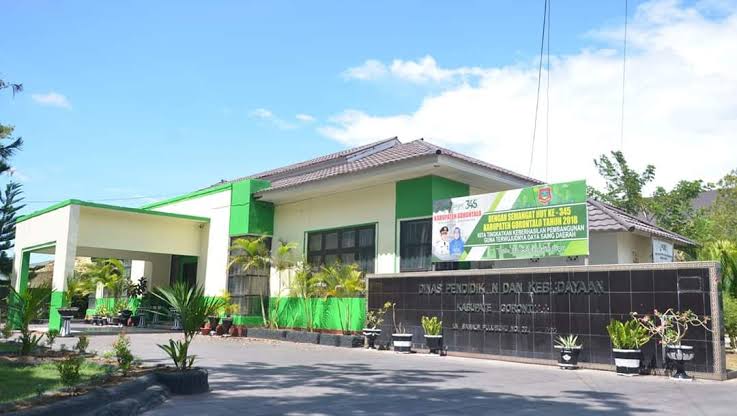 Dinas Pendidikan dan Kebudayaan (Disdikbud) Kabupaten Gorontalo, (Foto: Istimewa).